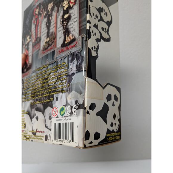 BeGoths JAQUELINE LE SPADES Series 5 2006 Bleeding Edge GOTHIC harlequin doll - Picture 8 of 12